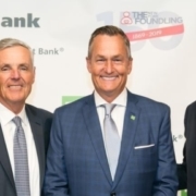 Bill Baccaglini (President & CEO, New York Foundling), Gregory Braca (President & CEO, TD Bank) and Robert E. King, Jr. (New York Foundling Chairman of the Board) at NYF Gala